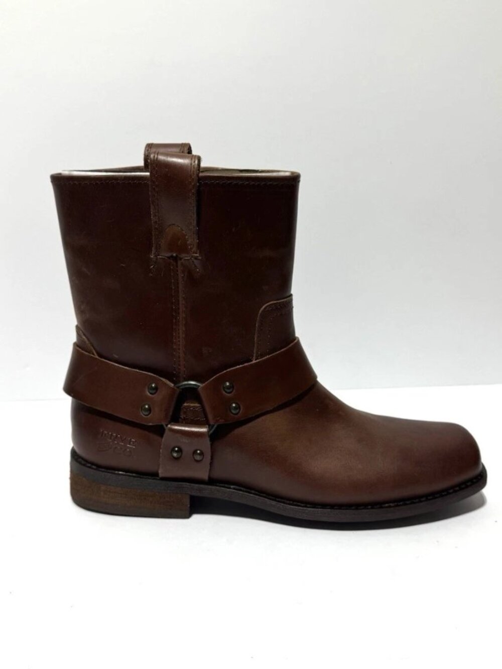 Frye Co Mens Roger Engineer Harness Boots Whiskey Size 8 M